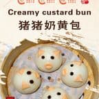 Best 奶黄包 Steamed Creamy Custard Bun in Lexington, KY